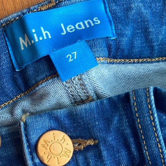 M.I.H JEANS Tall The Bodycon Marrakesh Jeans - Blue Anthropology - Picture 7 of 9